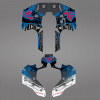 GRAPHIC STICKER KIT for Segway AT5-L blue