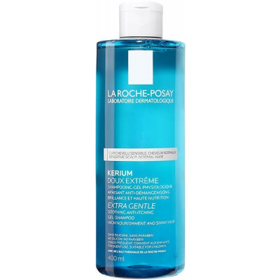 La Roche Posay Kerium Extra Gentle Jemný fyziologický šampón 400 ml