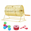 Lotériový bubon 375x272x270MM s kapacitou 3500 žrebov alebo 100 guliek Tomboli