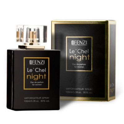 Jfenzi Le Chel Night, Parfumovaná voda 100ml (Alternatíva vône Chanel Coco Noir) pre ženy