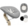 Stokke Nomi Newborn Set - polohovateľná vysoká stolička | Black/Grey/Sand