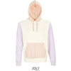 SOL'S | Collins, Unisex mikina s kapuc. z bio bavlny, biela off, L