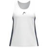 Dievčenské tričká Head Girls Club 25 Tank - Biely (140 cm)