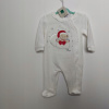 Dojčensky overal - PAJACYK OVS 62 biele (Vianočné pavúka OVS 62)