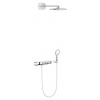 Grohe Rainshower SmartControl - Sprchový set Duo pod omietku s termostatom, 360 mm, mesačná biela 26443LS0
