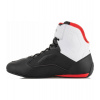 Topánky FASTER 3 RIDEKNIT, ALPINESTARS (čierne / biele / červené) Veľkosť: 43