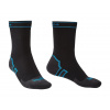 Nepremokavé ponožka Bridgedale Storm Sock Midweight Boot Black XL (48+ EU)