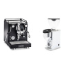 La Pavoni Cellini Classic, black + Rocket Espresso FAUSTINO 3.1, chrome