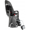 Detská sedačka na bicykel HAMAX s uzamykateľným zámkom Zenith Relax Grey/Black (7029775530515)