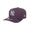 New Era 9FIFTY STRETCH SNAP MLB LEAGUE NEW YORK YANKEES fialová,biela Pánska šiltovka S/M