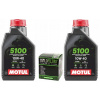 OLEJ MOTUL 5100 10W40 4T 2 litre + OLEJOVÝ FILTR HIFLO HF145