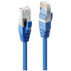 LINDY 45646 RJ45 sieťové káble, prepojovacie káble CAT 6 S/FTP 7.50 m modrá 1 ks; 45646