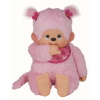 MONCHHICHI Mončiči dievča ružové s podbradníkom XL 80cm