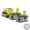 Set akumulátor + nabíjačka RYOBI RC18120-250, 2x 18V / 5Ah (NA OBJEDNÁVKU)