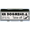 Display Elektronik grafický displej 240 x 64 Pixel (š x v x h) 94.00 x 40 x 2 mm; EADOGM240N-6
