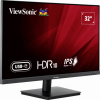 Viewsonic VA3208-4K-HD LED monitor 81.3 cm (32 palca) En.trieda 2021 F (A - G) 3840 x 2160 Pixel UHD 4 ms HDMI ™, DisplayPort, audio, stereo (jack 3,5 mm) IPS; VS19992