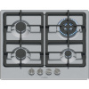 Bosch Serie 4 PGH6B5K90 varná deska Nerezová ocel Vestavěné 60 cm Plynový 4 zóna/zón