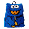 Detský batoh Sesame Street by Loungefly Plyšová mini Cookie Monster