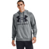 UNDER ARMOUR Mikina Rival Fleece Big Logo HD - šedá (1357093-012)
