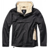 Brandit Windbreaker Sherpa bunda, čierna - L
