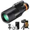 K&F Concept K&F Monocular Telescope 12X50 Outdoor Telescope Hunting, HD Monocular pre adults s Phone Holder