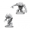 Dungeons & Dragons Nolzur's Marvelous Miniatures - Grey Slaad & Death Slaad, 2-pack, 4 cm