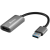 Sandberg 134-19 USB grafický adaptér Šedá (134-19)