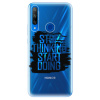 Odolné silikónové puzdro iSaprio - Start Doing - black - Huawei Honor 9X