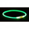 Flash light ring USB, blikací obojok, zelená (RP 2,10 Kč) S-M: 40 cm/ ø 8 mm