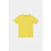 Detské bavlnené tričko United Colors of Benetton zelená farba, jednofarebné, 3I1XC109W 3I1XC109W.G.Season.PPYA 168