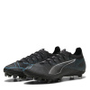 Puma Ultra Pro Firm Ground Football Boots Blck/Silvr/Aqua 8 (42)