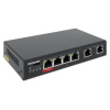 INTELLINET 6-Port Fast Ethernet Switch 4 PoE-Ports (561686)