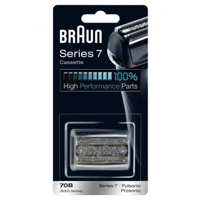 BRAUN Series 7-70B CombiPack Black - náhradná planžeta pre strojčeky Braun Series 7 - čierna
