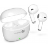 CONNECT IT True Wireless SonicBass slúchadlá do uší s mikrofónom, BIELEJŠIE CEP-1100-WH