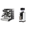 Rocket Espresso Appartamento TCA, black + Eureka Mignon Zero, BL white