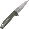 Vega Gerber G1610 Fastball Linerlock Green vreckový nôž 7,6 cm, Stonewash, zelená, hliník