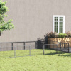 zahrada-XL Koterec pre psy strieborný 15 m² oceľ 3082137