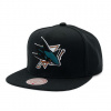 Kšiltovka Mitchell & Ness - Conference Patch Snapback - San Jose Sharks - Black