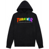 pánska mikina THRASHER RAINBOW MAG HOOD Black S