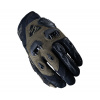 Rukavice na motorku Five Stunt Evo kaki vel. M