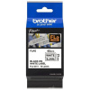 páska BROTHER FLe2511 čierne písmo, biele pred-definované štítky 21x45 Tape (24mm)