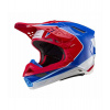 Prilba SUPERTECH S-M10 AEON, ALPINESTARS (červená fluo/modrá) S (obvod 55 - 56 cm)