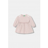 United Colors of Benetton rozšírené bavlnené šaty 3F9VGV011.P.Stagionale ružová 104