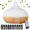 ZVLHČOVAČ VZDUCHU A AROMADIFUZÉR + 10x ESENCIÁLNY OLEJ PRE AROMATERAPIU