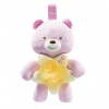 Chicco Goodnight Bear růžová