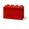 LEGO Brick 8 závesná polica - červená 5711938033149