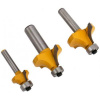 Stopková fréza do dreva, R=4,76 mm, priemer 22,5 mm, stopka 6 mm, XL-TOOLS