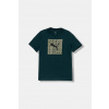 Detské bavlnené tričko Puma GRAPHIC Box Tee B zelená farba, s potlačou, 689937 176