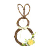 Party Veľkonočný veniec žltý so zajačikom, 1 ks