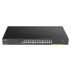 D-Link DGS-1250-28XMP/E 24-port Gigabit PoE Smart Managed Switch with 4x 10G SFP+ ports, 370Watts (DGS-1250-28XMP/E)